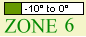 Zone 6 Minus 10 to 0