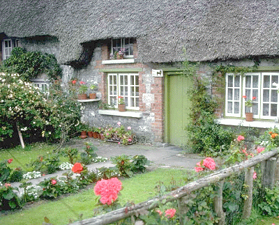 English Cottage Herb Garden