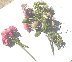 Small Pieces Attached to Floral Picks