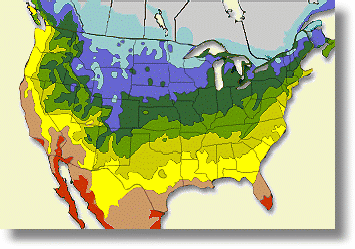 usda zone map for the united states